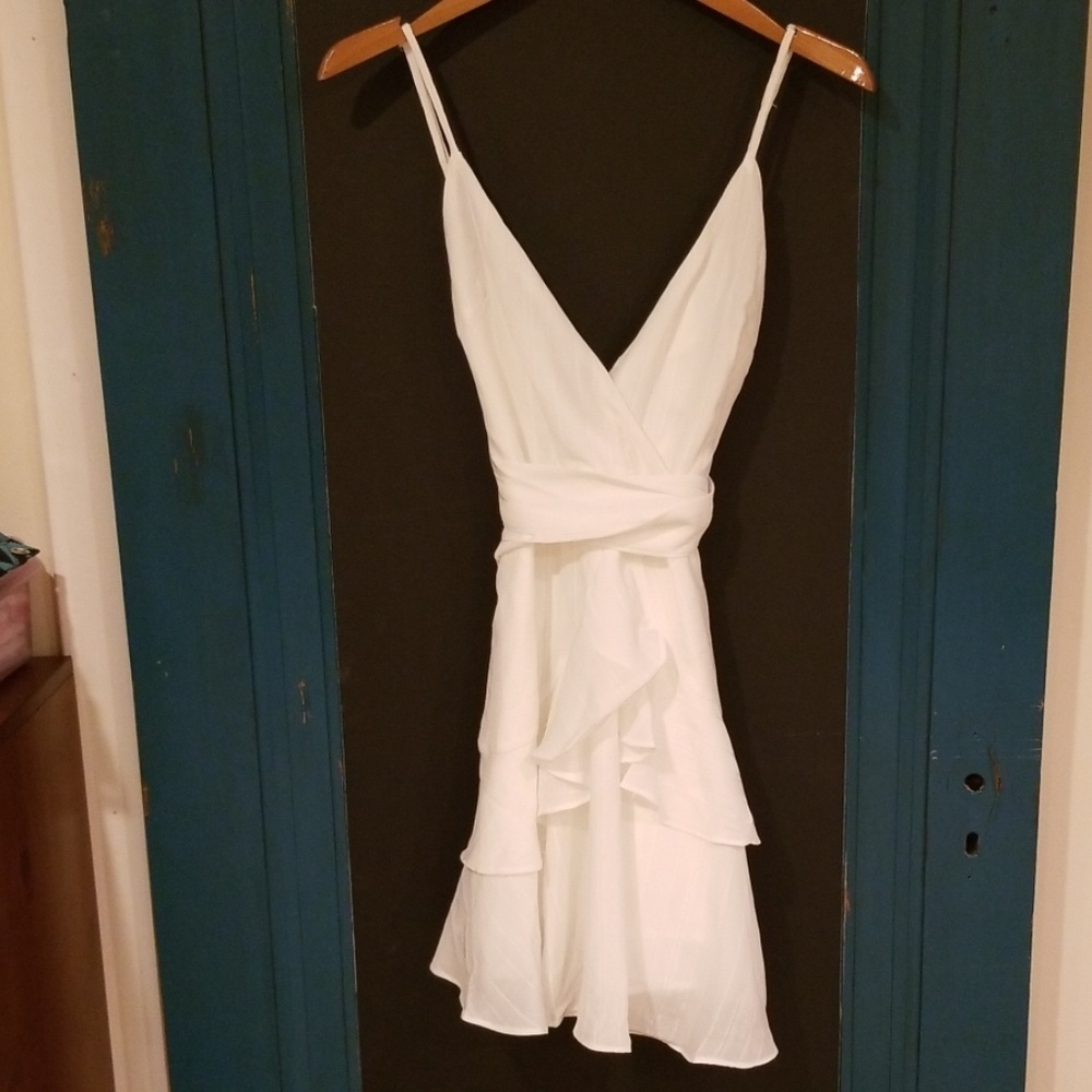 White dress. Brand new with tags